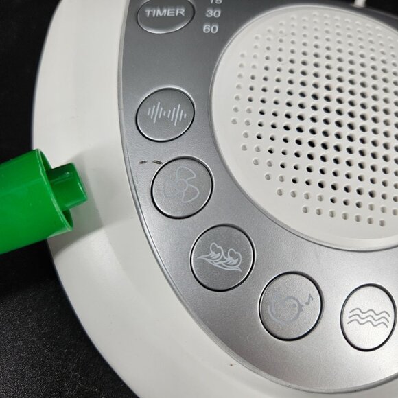 Sleep 8 Sound Therapy System White Noise Machine Timer Adjustable Volume WORKS - Picture 8 of 11
